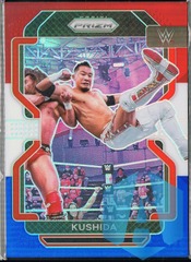 2022 Panini Prizm WWE Red White & Blue Prizm #133 Kushida NXT 2.0